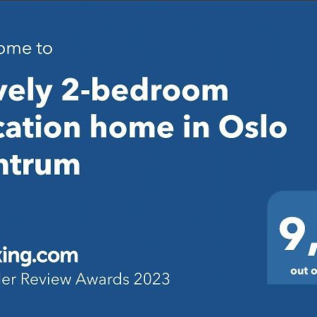 Lovely 2-Bedroom Vacation Home In Oslo ! Eksteriør billede